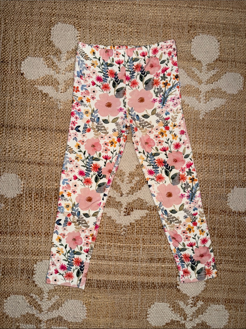 NEW Little Sleepies Floral Printed Leggings 5T